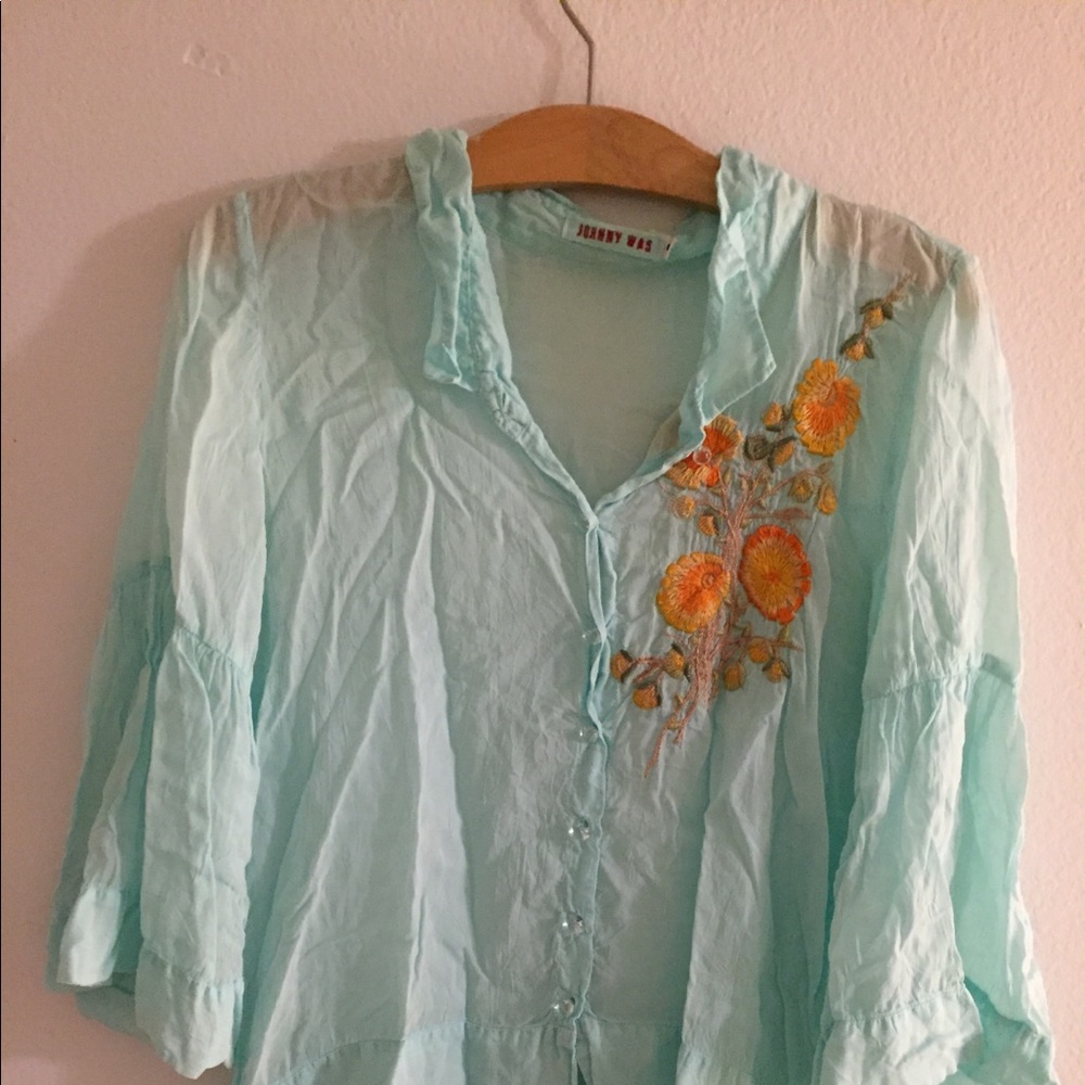 Embroidered blouse